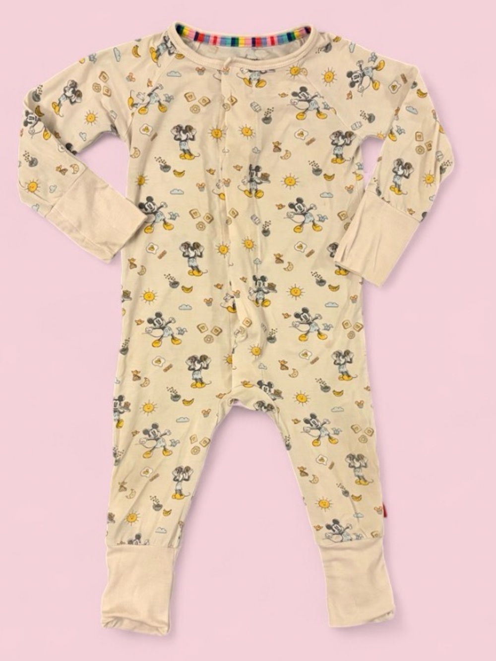 Magnetic Me x Disney Mickey Mouse Brunch Bunch Magnetic Sleeper 6-9M